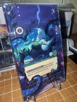 URSULA DECEIVER PROMO 03/D23 EXCLUSIVE COLLECTION LORCANA Extended Art Case - Image 1