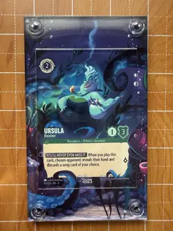 URSULA DECEIVER PROMO 03/D23 EXCLUSIVE COLLECTION LORCANA Extended Art Case - Image 2