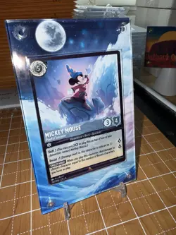 Mickey Mouse Playful Sorcerer D23 2024 Disney Lorcana Promo Extended Art Case - Image 1