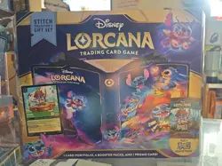 Lorcana Azurite Sea Stitch Collector's Gift Set Disney NEW - Image 1