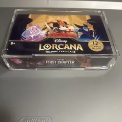 Disney Lorcana The First Chapter Booster Box Sealed 1st PRINT Wave CM1 052413 - Image 1