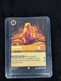 Qty. 1 Disney Lorcana TCG Rapunzel Gifted w Healing, 18/204, The First Chapter - Image 5