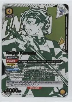 2023-Current Union Arena TCG - Promos UEPR UR Tanjiro Kamado #KMY-1-008 - Image 1