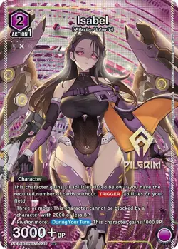 Isabel Alternate Art Foil - UE14BT/NIK-1-039 NM - Union Arena - Image 1