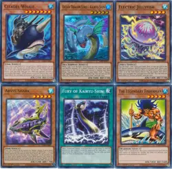 Yugioh Mako Tsunami 2024 Deck - Abyss Shark - Kairyu-Shin - 40 Cards - NM 1st - Image 1