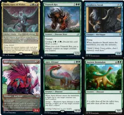 Custom Commander Deck Illuna Apex of Wishes - Mutate EDH MTG Magic 100 Cards NM - Image 1