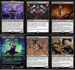 MTG Commander Shredder, Shadow Master Deck -Wound Reflection TMNT EDH 100 Cards - Image 1