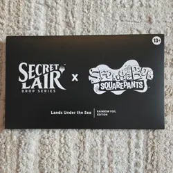 MTG: Secret Lair x SpongeBob SquarePants: Lands Under The Sea Rainbow Foil - Image 1