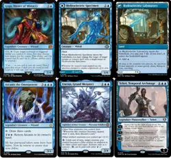 MTG Gogo Commander Deck - 100 Magic Cards EDH- Final Fantasy - Teferi - Unctus - Image 1