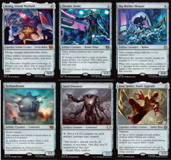 MTG Commander Krang, Utrom Warlord Deck - Chrome-Dome - TMNT EDH 100 Cards - Image 1