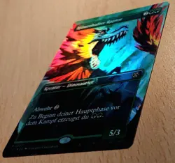 MTG Magic: # FOIL # Hunenhafter Raptor, Hulking Raptor, DEUTSCH, Dinosaurier - Image 4