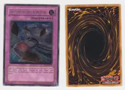 Konami Yu-Gi-Oh Zerstorung des Schicksals EOJ-DE051 Ultimate Rare (159340) - Image 1