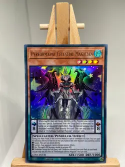 Performapal Celestial Magician Gold Ultra Rare 1st Edition LDS3-EN130 NM YuGiOh - Image 1