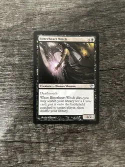 MTG 1x Bitterheart Witch x1 LP Innistrad - Image 1