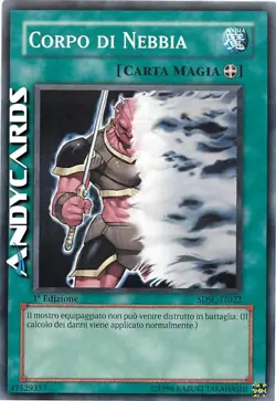 CORPO DI NEBBIA • (Mist Body) • Comune • SDSC IT022 • 1Ed • Yugioh! • ANDYCARDS - Image 1