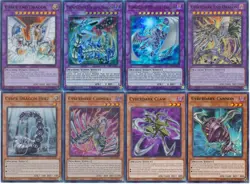 Yugioh Zane Truesdale 2024 Deck Cyber End Dragon Cyberdarkness Chimera Horizon - Image 1