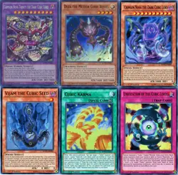 Yugioh Cubic Budget Deck - Nova Trinity - Vijam - Cubic Karma - 52 Cards - Image 1