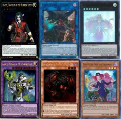 Yugioh Burning Abyss Deck - Beatrice Cherubini Graff Phantom Knights - 55 Cards - Image 1