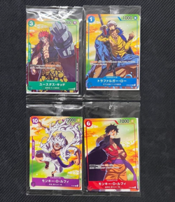 4 Card SEVEN ELEVEN Parallel PROMO One Piece Card P-041 P-003 P-001 ST03-008 JP - Image 1