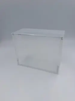 Clear Acrylic Display Case with Magnetic Lid for One Piece Booster Box English - Image 2