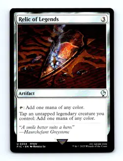 #354 2025 Final Fantasy Commander ~ Relic of Legends Uncommon - Image 1