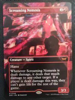 Screaming Nemesis (Borderless) - Duskmourn: House of Horror (DSK) Regular - Image 1