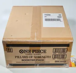 One piece Pillars Of Strenght OP03 Booster Case 12 Box Sealed 2023 English - Image 1