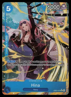 Hina (Alt Art) EB03-025 - One Piece Heroines Edition - Rare (NM) - Image 1