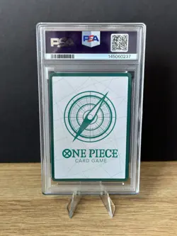 One Piece Op13 English Don!! Card Gold Alternate Gol D Roger PSA 10 - Image 2