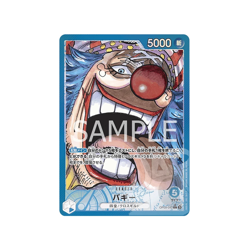 One Piece Card Game Buggy Leader Alternative Art OP09-042 Mint - Japanese - Image 1