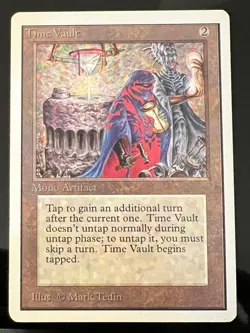 Magic the Gathering MTG Unlimited Time Vault LP (Beta Bob) - Image 3