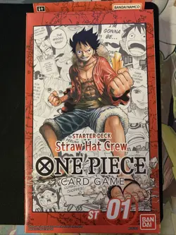 ONE PIECE TCG Starter Deck STRAW HAT CREW ST1 ST-01 ST01 - ENG ENGLISH - Image 2