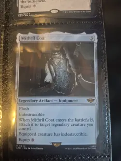 Near Mint, English - 1 x MTG Mithril Coat The Lord of the Rings: Tales of Middle - Image 1