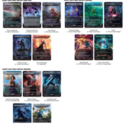 MtG Secret Lair x FINAL FANTASY: Complete NON FOIL Set English - Image 1