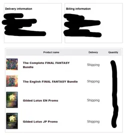 MtG Secret Lair x FINAL FANTASY: Complete NON FOIL Set English - Image 5