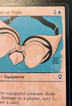 Goggles Of Night (Showcase) 384 CLB Common Battle For Baldur's Gate MTG - Image 3