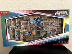 New Sealed Pokemon Prismatic Lucario Ex & Tyranitar Ex Premium Collection - Image 1