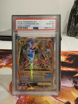 FA/M Charizard EX #101 Pokemon XY Evolutions PSA 10 GEM MT Rare 2016 - Image 1