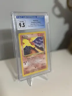 Pokemon TCG Moltres Black Star Promos 21 CGC Gem Mint 9.5 - Image 2