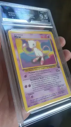 Pokemon Mew Black Star Promo #8/53 - GET GRADED 9.5 Mint+ 2000 (0CT1) - Image 2