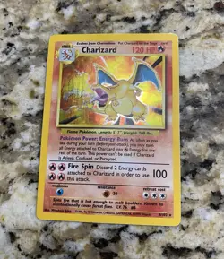 Pokemon Charizard Holo Base Set 2000 04/102 - Image 1