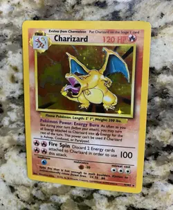 Pokemon Charizard Holo Base Set 2000 04/102 - Image 3