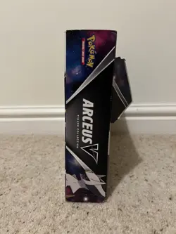 DAMAGED Pokemon TCG Arceus V Figure Collection Box (Inc. Cosmic Eclipse) New - Image 4