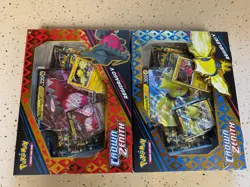 Pokemon TCG Crown Zenith Regieleki V and Regidrago V Box Collection SET SEALED 820650871832 - Image 2