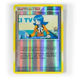 Pokemon - Felicity's Drawing Reverse Holo - 98/106 - DP Great Encounters - Image 1