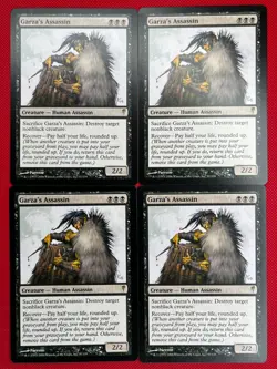 MTG 4X Garza's Assassin X4 Coldsnap Magic - LP - Image 1
