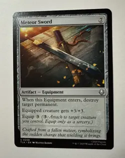 Meteor Sword 258 TLA Avatar: The Last Airbender MTG Magic NM - Image 1