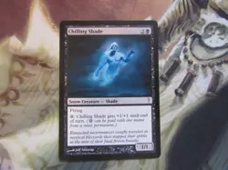 *1,FEB21 MTG Chilling Shade x4 4x Black Snow Creature Shade - Image 2