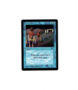 Magic the Gathering TIME WALK Beta MTG - Image 1