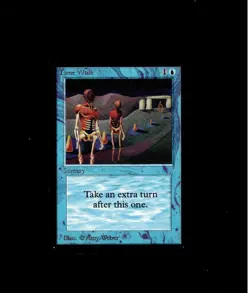 Magic the Gathering TIME WALK Beta MTG - Image 3